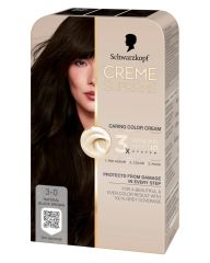 Schwarzkopf Creme Supreme 3-0 Natural Darkest Brown