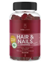 Vitayummy Hair & Nails Vitamins Rhubarb (U)