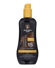 Australian Gold SprayOil Sunscreen Carrot oil Formula SPF 15 237 ml