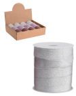 Excellent Houseware Silver Glitter Gift Ribbon