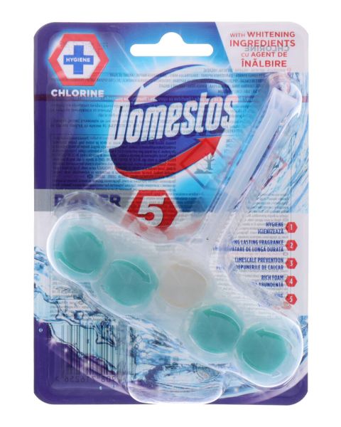 Domestos Toilet Cleaner Power Block Chlorine