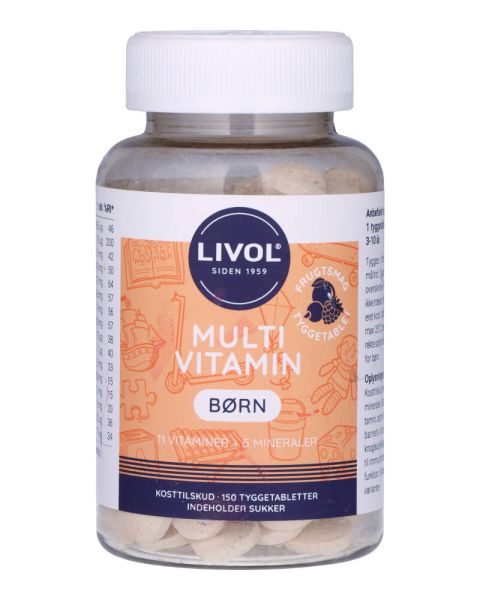 Livol Multivitamin Børn Frugtsmag