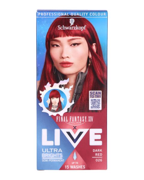 Schwarzkopf Live Final Fantasy XIV Dark Red