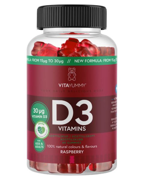 Vitayummy D3 Vitamins Raspberry