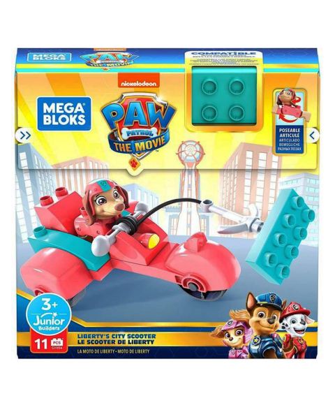 Paw Patrol Mega Bloks Liberty's City Scooter