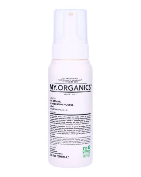 My.Organics The Organic My Hydrating Mousse Light Yogurt And Vanilla