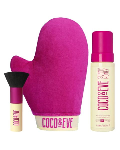 Coco & Eve Sunny Honey Bronzing Kit Dark