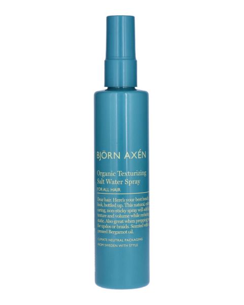 Björn Axén Organic Texturizing Salt Water Spray