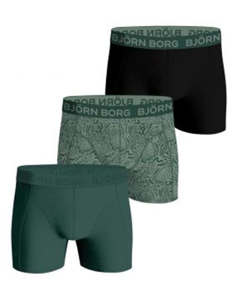 Björn Borg Cotton Stretch Shorts 3-pack Str. XL