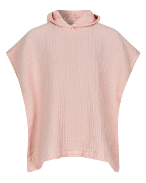 Lille Kanin Poncho Muslin Rose Smoke 3-6 years