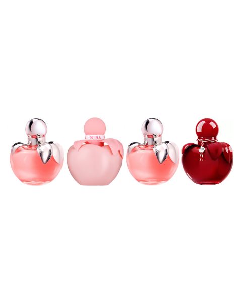 Nina Ricci Ladies Mini Set 4pc Gift Set Fragrances EDT Nina Ricci Ladies Mini Set 4pc Gift Set Fragrances EDT