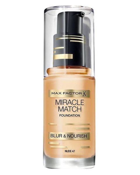 Max Factor Miracle Match Foundation Nude 47