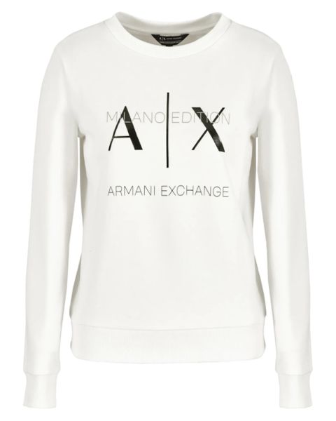 Armani Exchange Woman Sweatshirt White XL