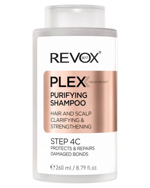 Revox PLEX Purifying Shampoo. Step 4C