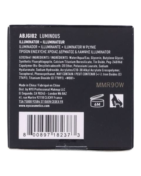 NYX A Bit Jelly Illuminator Gel Highlighter