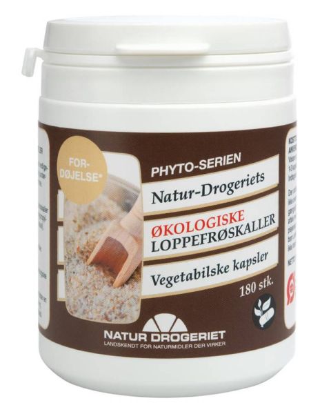 Natur Drogeriet Økologiske Loppefrøskaller Vegetabilske Kapsler