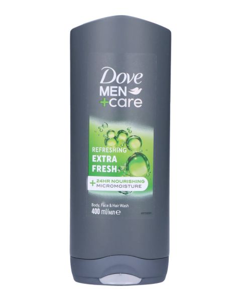 Dove Men + Care Refreshing Extra Fresh Body, Face & Hair Wash