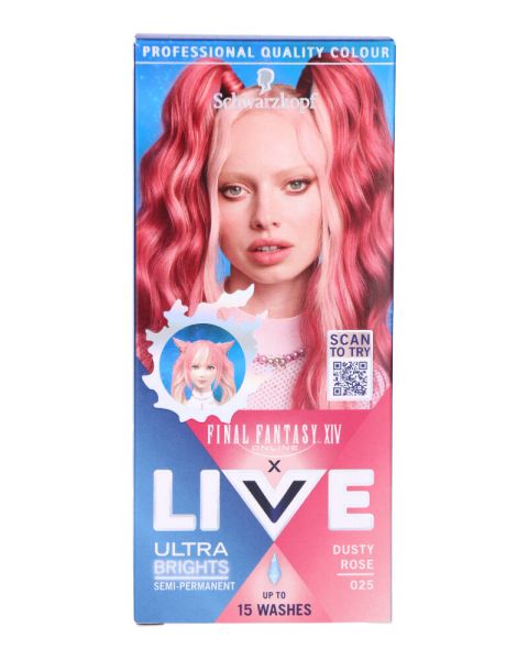 Schwarzkopf Live Final Fantasy XIV Dusty Rose