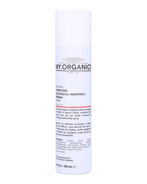 My.Organics The Organic Hydrating Ecological Hairspray Strong My.Organics The Organic Hydrating Ecological Hairspray Strong