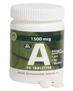 Berthelsen Naturprodukter - A 1500mcg 