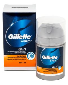 Gillette Pro 3-in-1 Instant Hydration Balm SPF15 50 ml