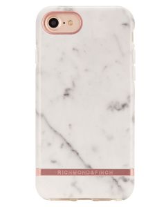 Richmond And Finch White Marble - Rose iPhone 6/6S/7/8 Cover 