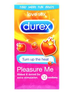 Durex Kondomer Turn Up The Heat Pleasure Me