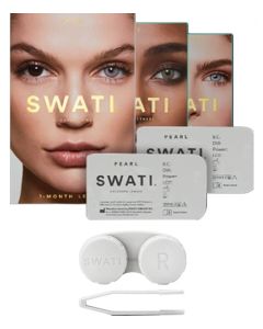 SWATI Cosmetics 1-month Lenses + Lens Case & Tweezer